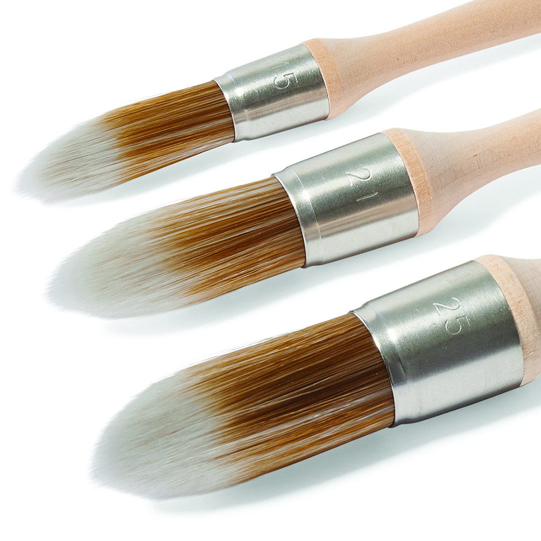 Round Sash Brushes 3 Pack Harris Trade